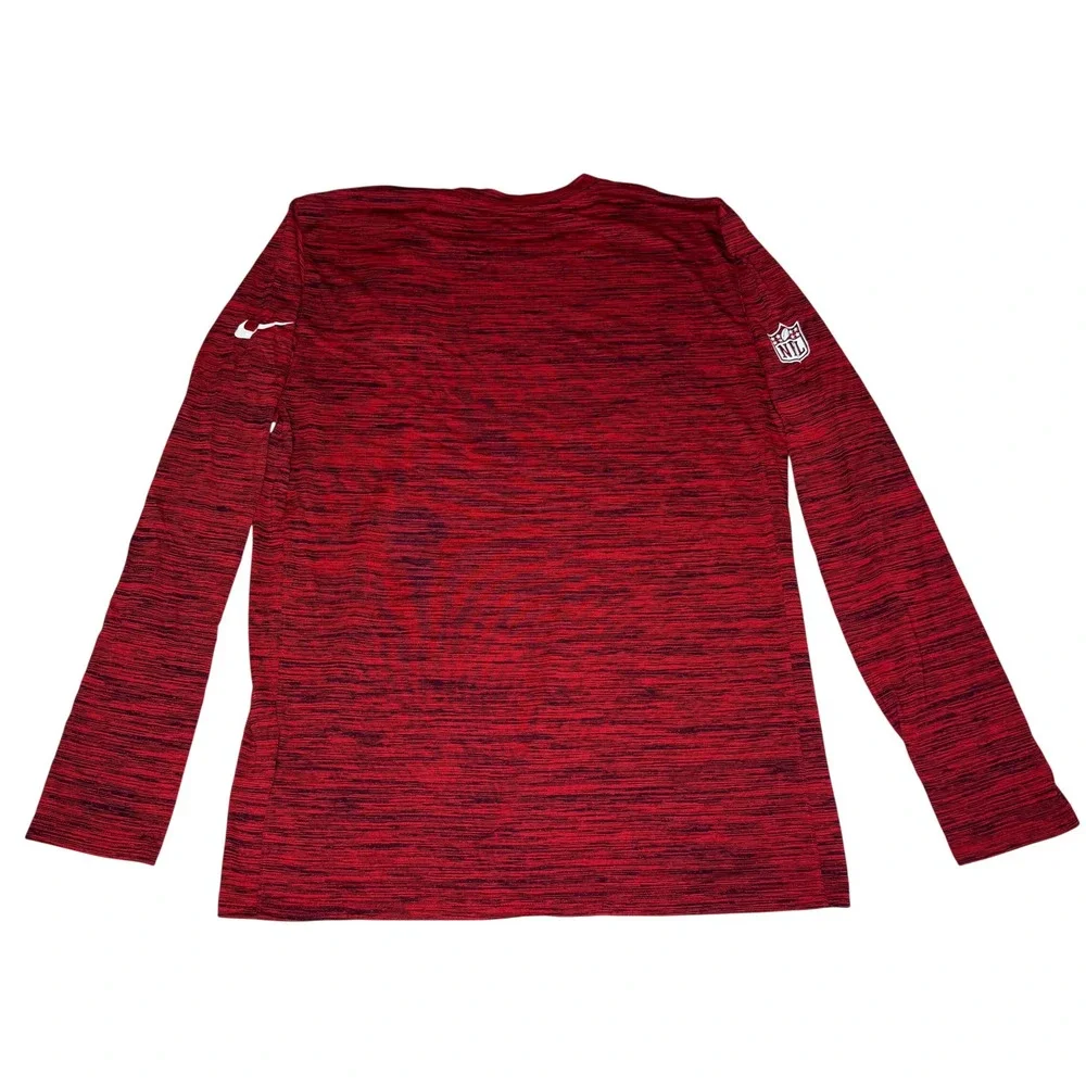 NWT Nike Kansas City Chiefs Sideline Velocity Dri-FIT Long Sleeve Shirt Large